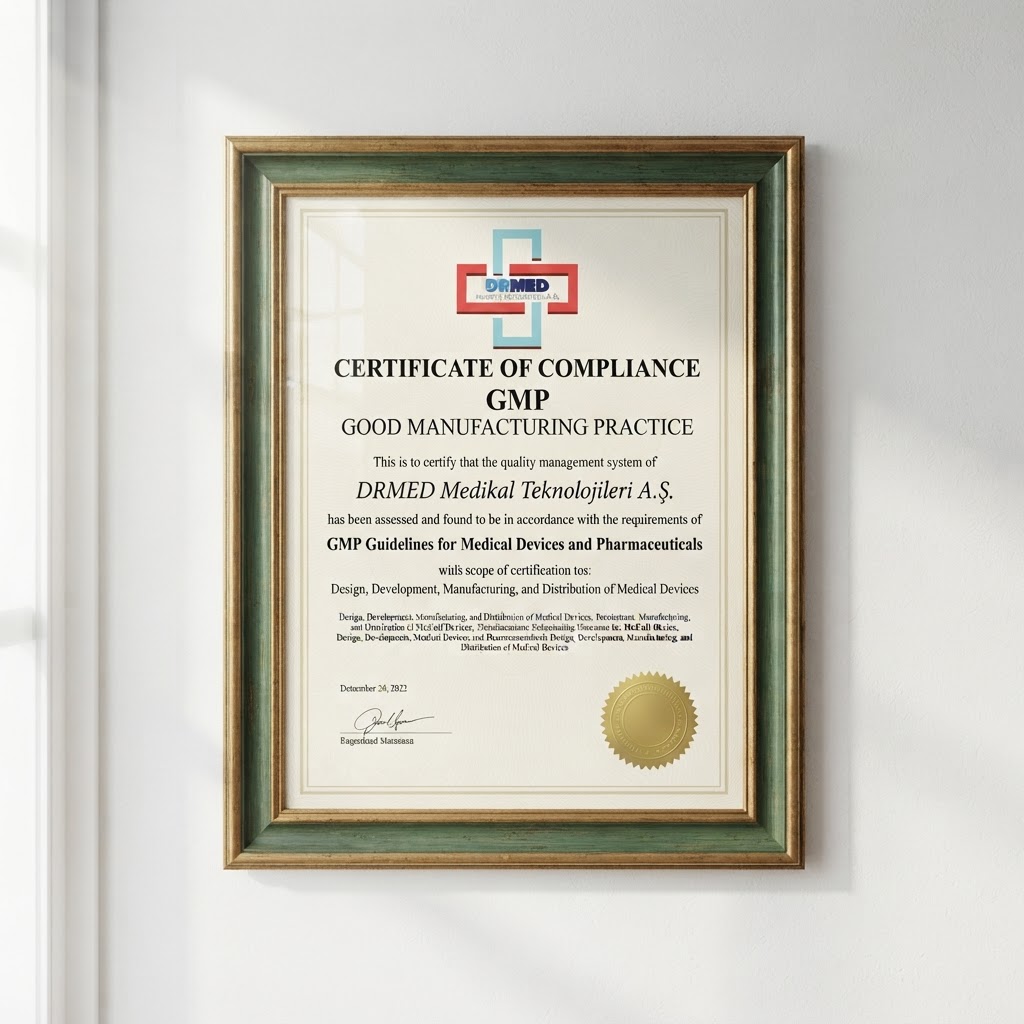 GMP Certificate Certificate