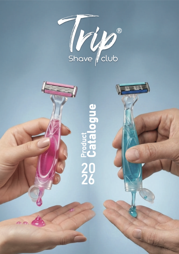 Trip Shave Club 2026 Product Catalogue cover