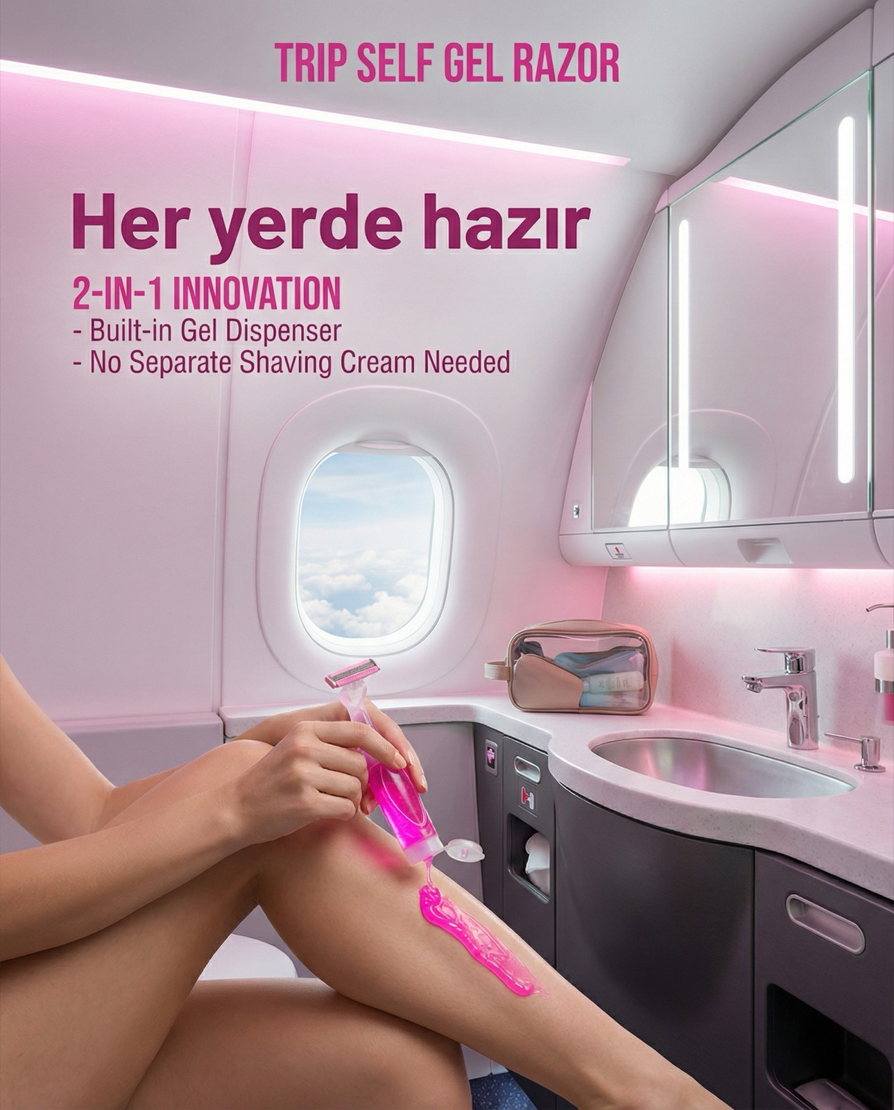Trip Self Gel Razor Product