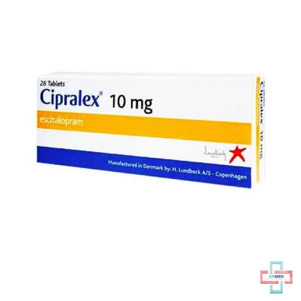 CIPRALEX 10 MG 28 TAB