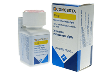 CONCERTA 18 MG 30 TAB