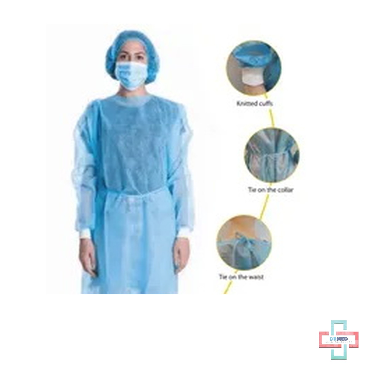 DISPOSABLE ISOLATION GOWN, LEVEL 1